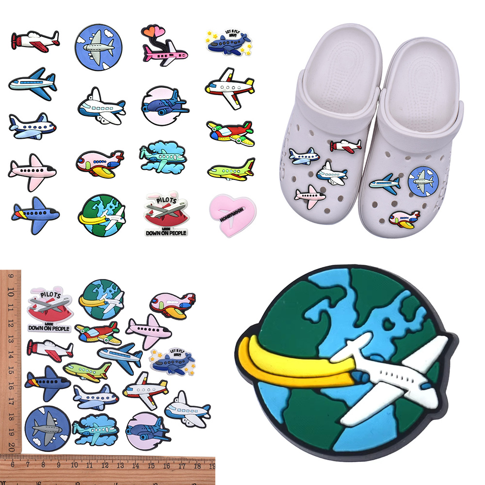 Men'S Accessories Crocs - Plane Shoe Charms for Crocs Accessories