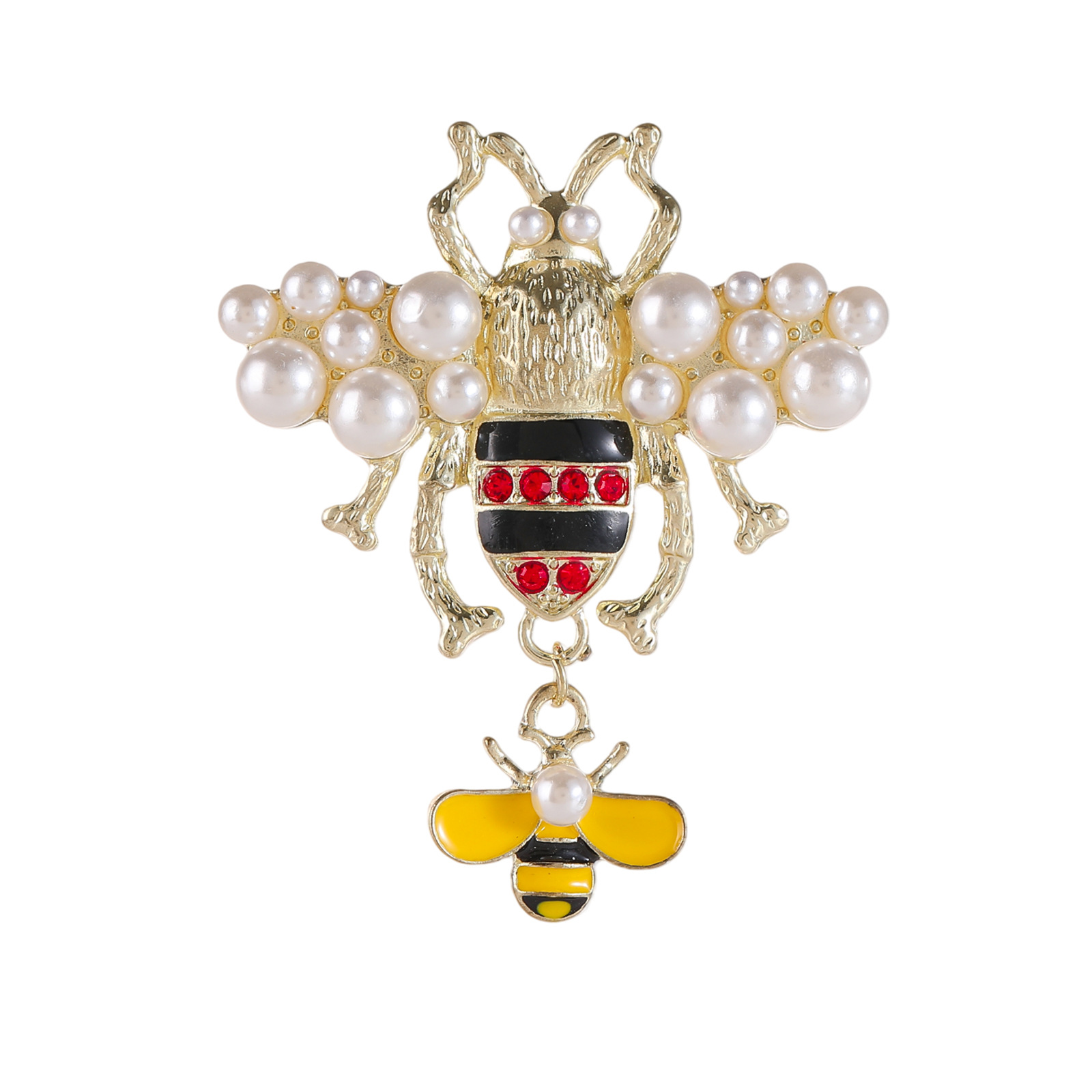 Men'S Accessories Trends 2025 - 1Pc Vintage Bee Brooch for Women