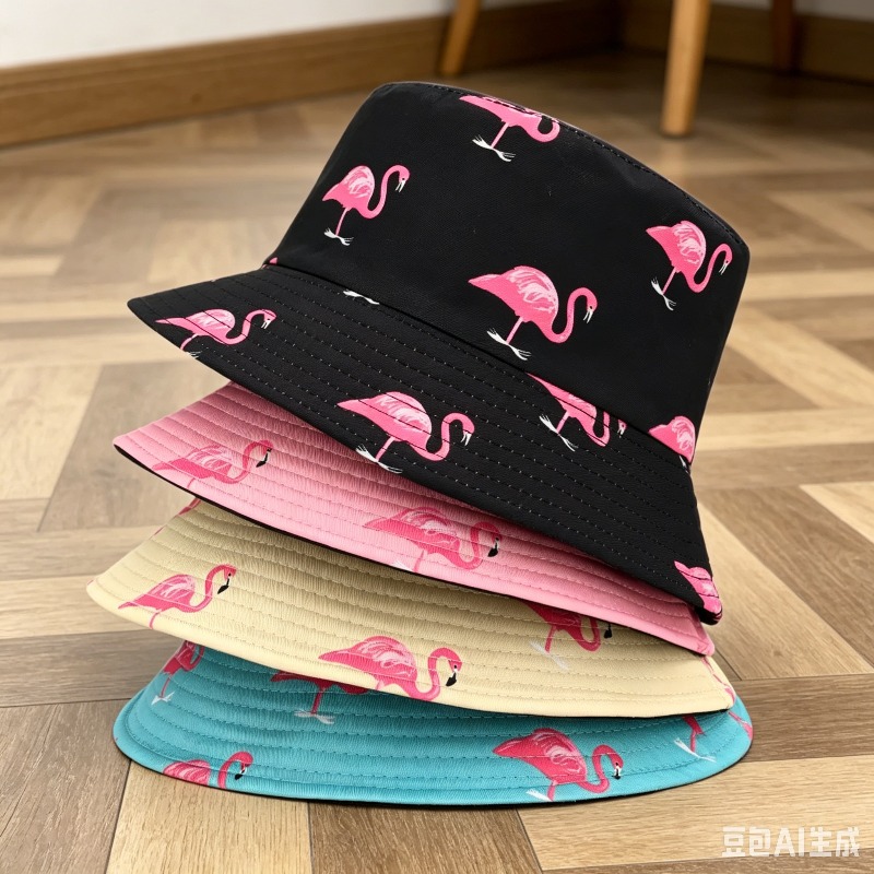 Men'S Accessories Clothing - Flamingo Print Panama Women Men Summer
