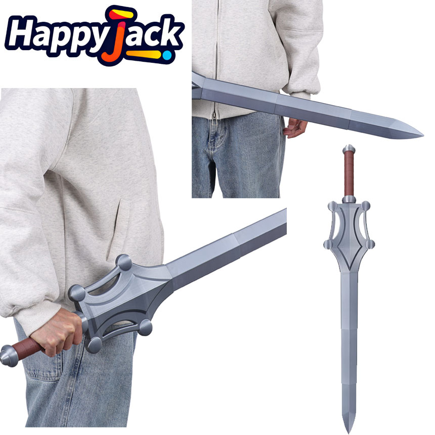 Men Accessories In Silver - Fantasia He Cosplay Silver Plastic Knife