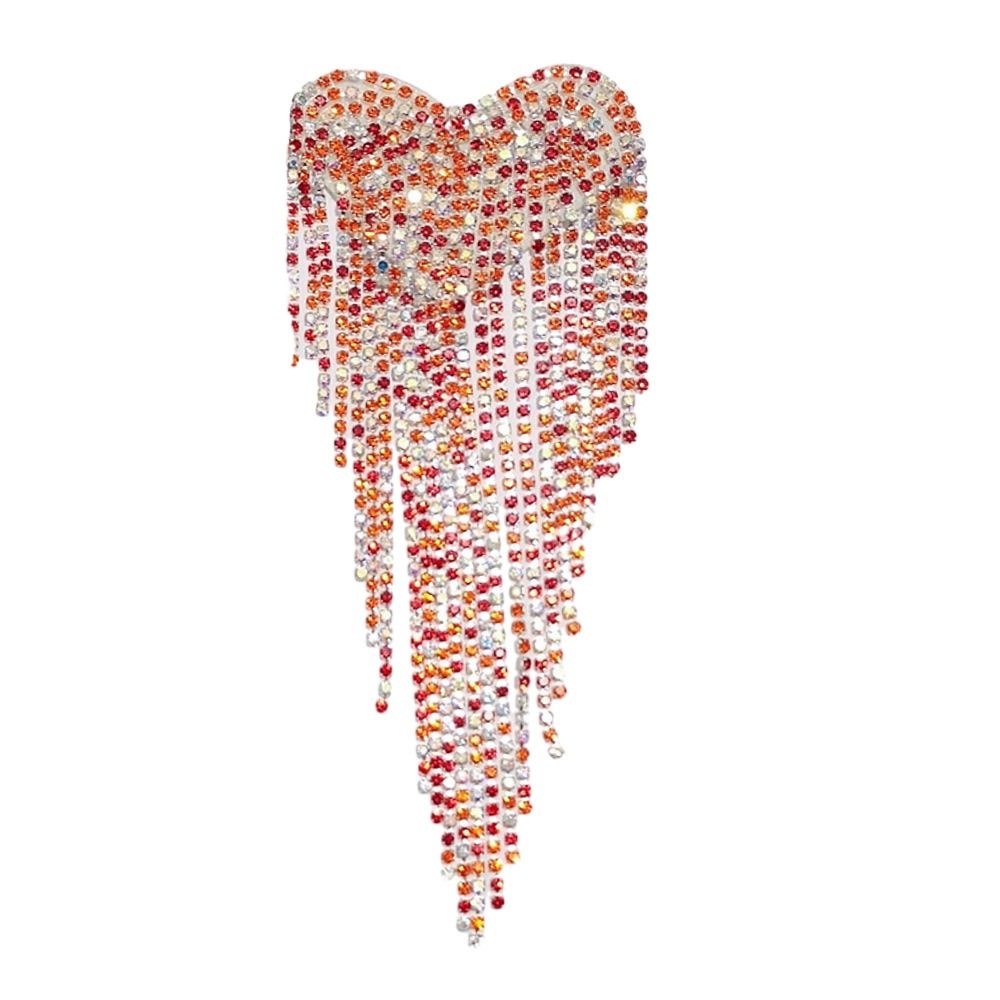 Men'S Accessories Clothing - Delicate Retro Heart Tassel Epaulette Punk