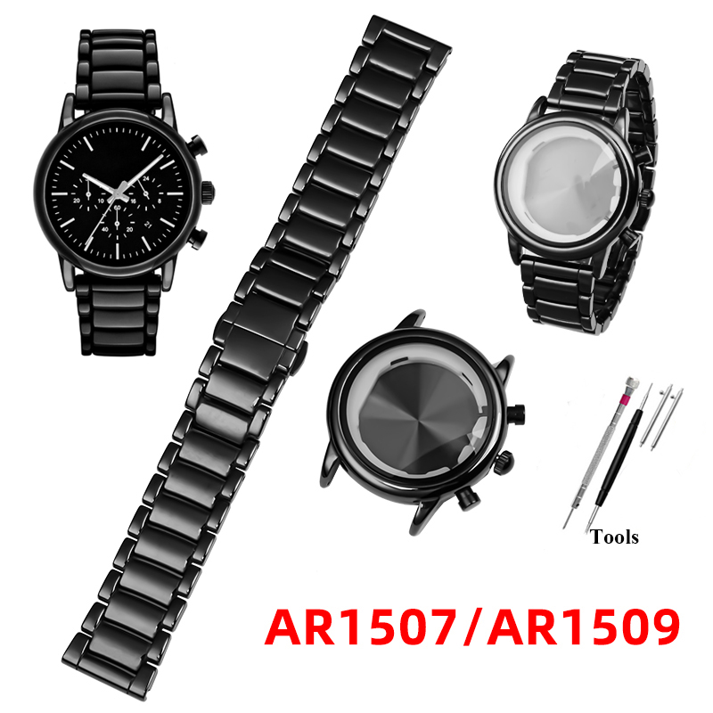 Men'S Accessories Armani - High quality ceramic strap+case for Armani