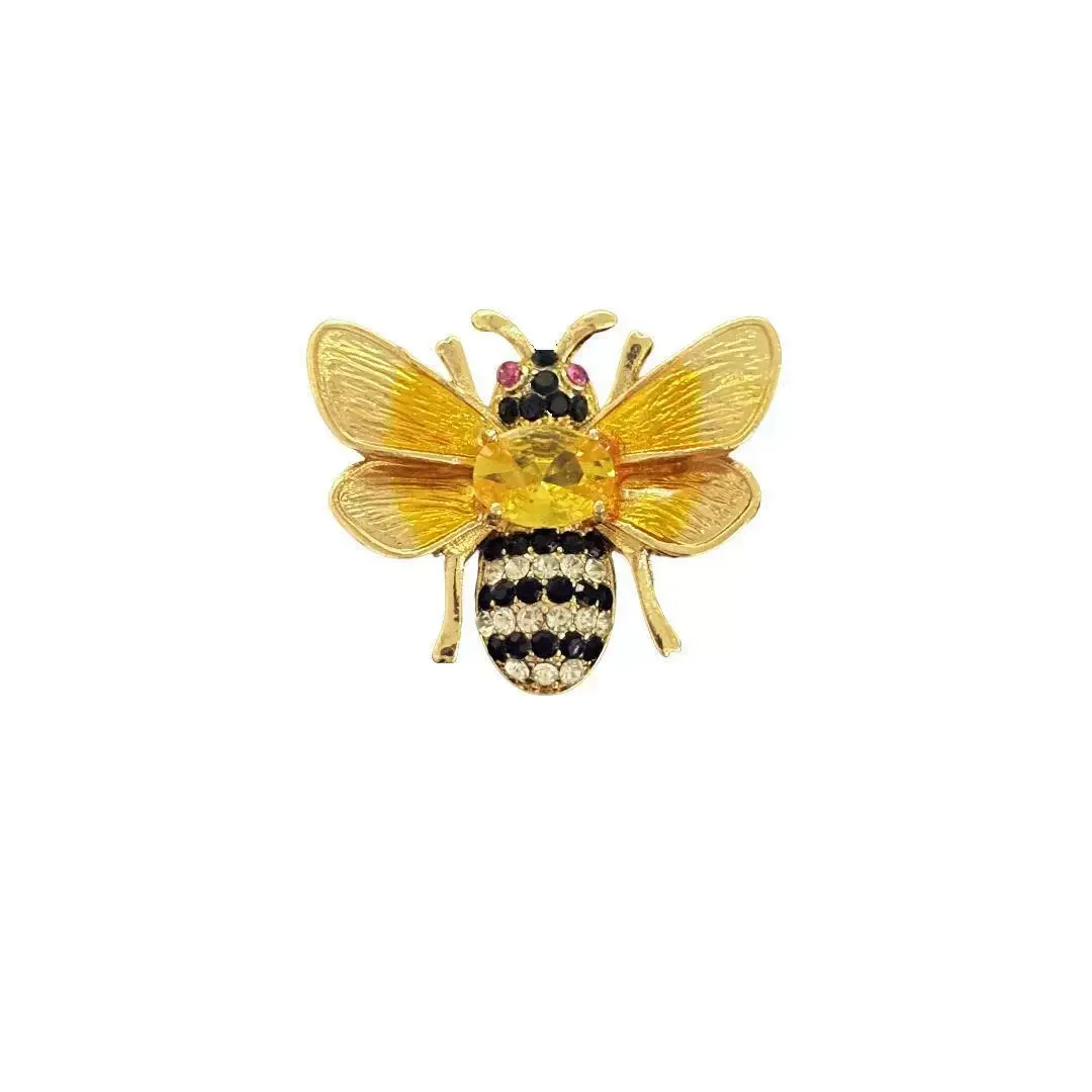 Men'S Accessories Trends 2025 - 1Pc Fashion Little Bee Brooch for