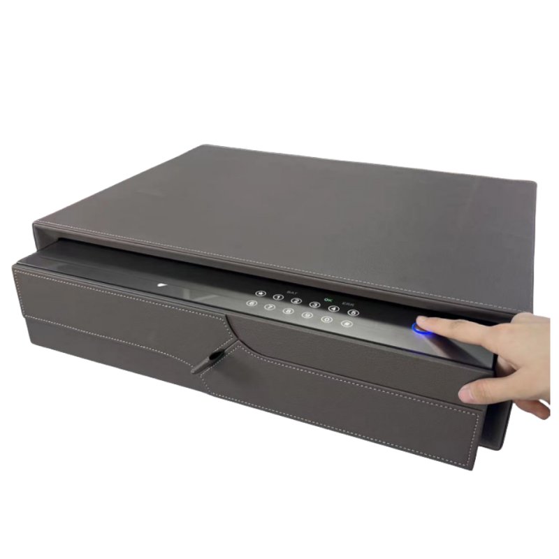 Men Accessories Drawer - Digital Steel Safe Box, Multi-Layer Drawer