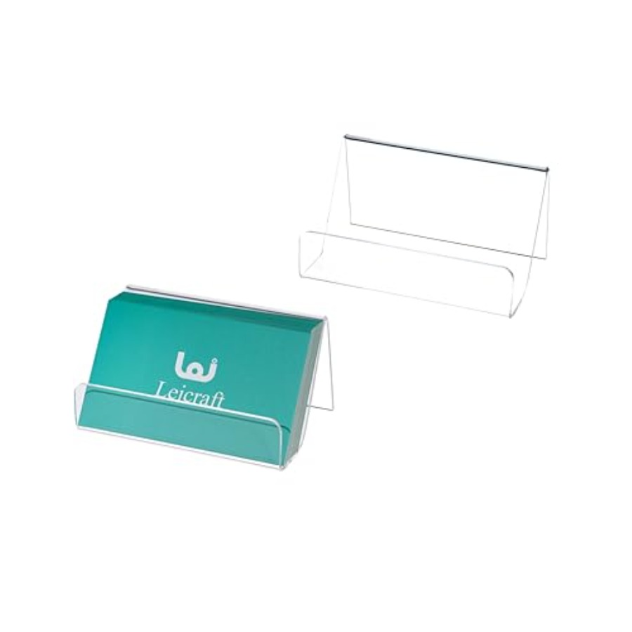 Men'S Accessories Office - Acrylic Business Card Holder for Desk,