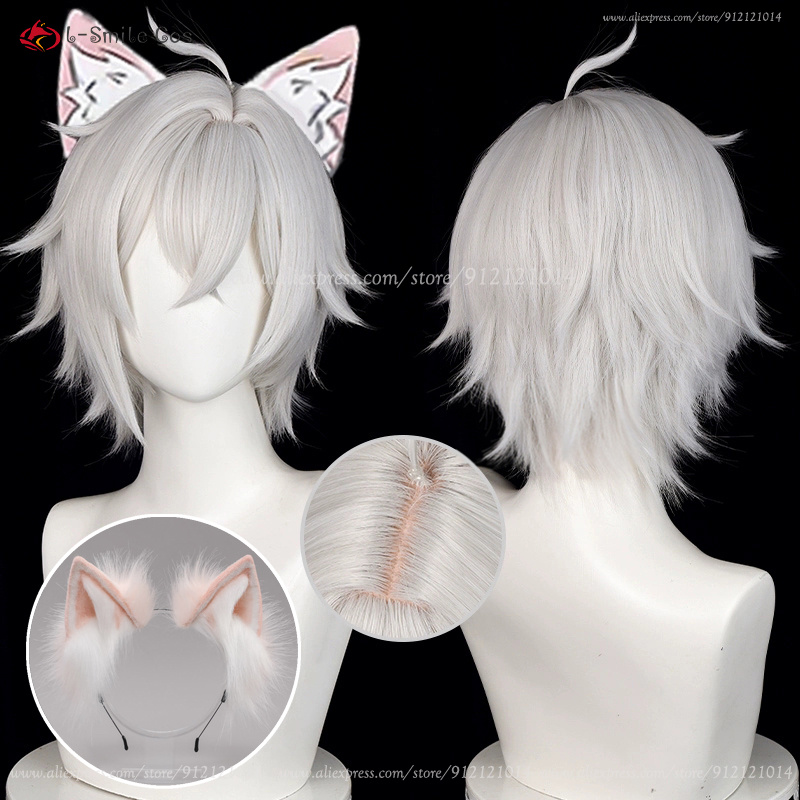 Men Accessories In Silver - ZZZ Seth Lowell Cosplay Wig 30cm