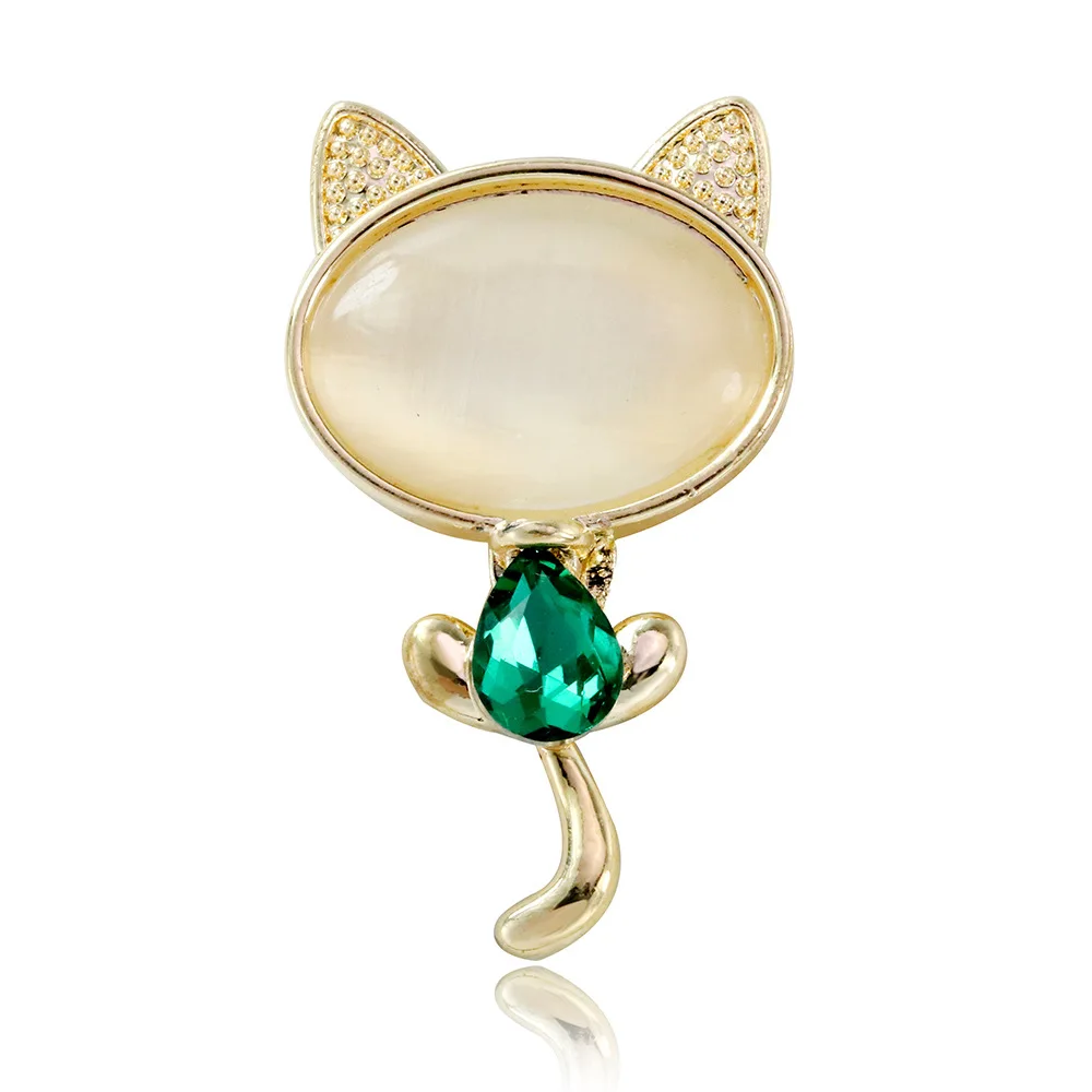 Men'S Accessories Trends 2025 - 1Pc Chic Cat Brooch for Women