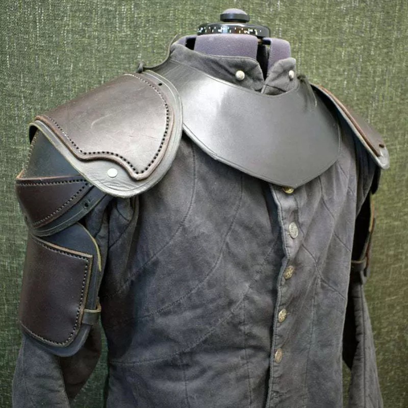 Men'S Viking Accessories - Medieval Viking Knight Warrior Shoulder Guard