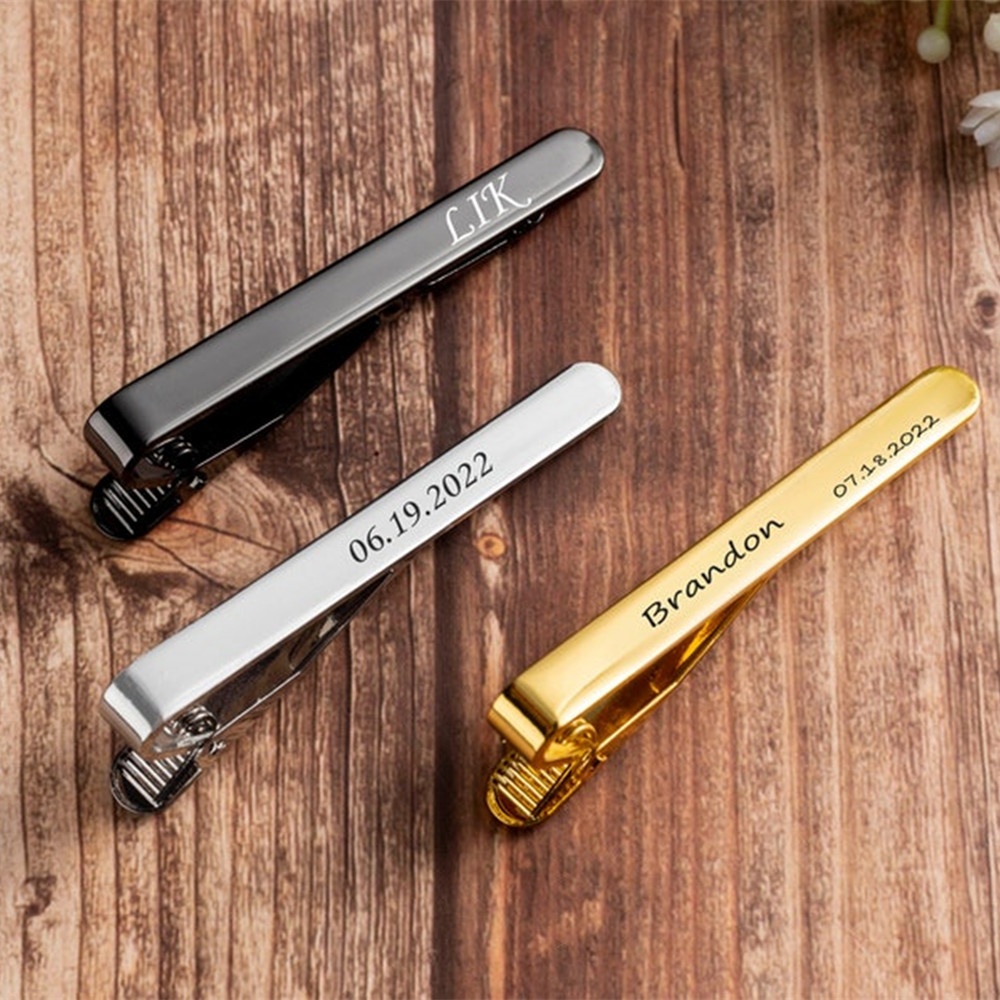 Men'S Accessories Best - Personalized Custom Logo Name Necktie Pin