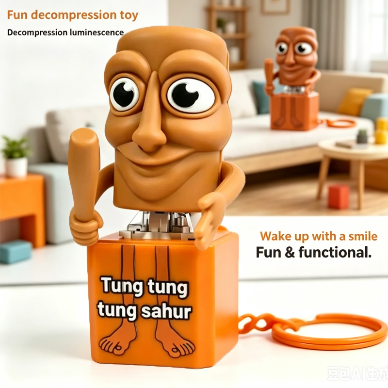 Men'S Accessories Best - New Tung Tung Tung Sahur Keychain