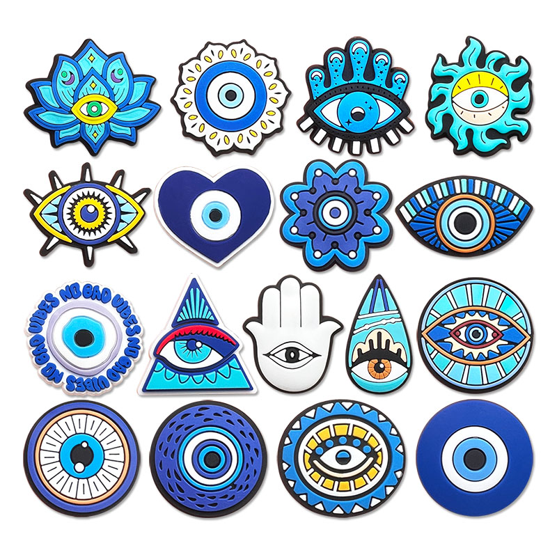 Men'S Accessories Crocs - New Arrival Evil Eyes Shoe Charms