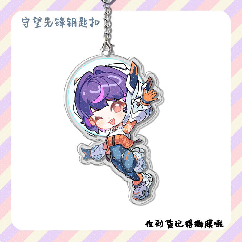 4pcs Anime Game Overwatch  Col - Men Keychain Accessories recension och pris