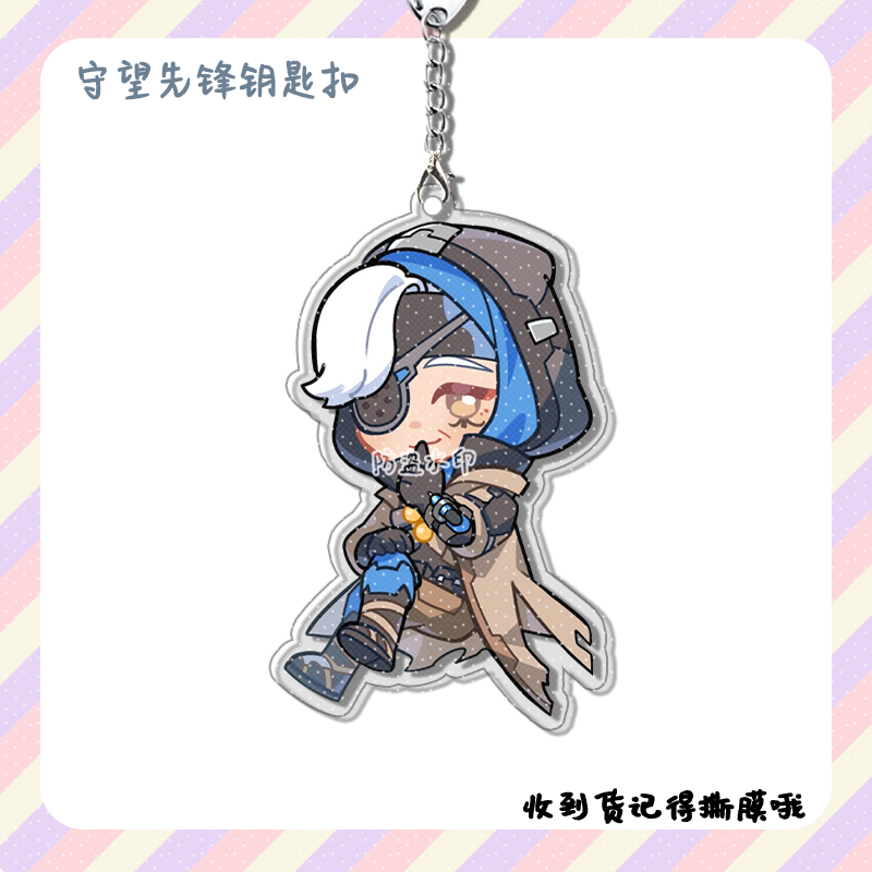 4pcs Anime Game Overwatch  Col - Men Keychain Accessories recension och pris