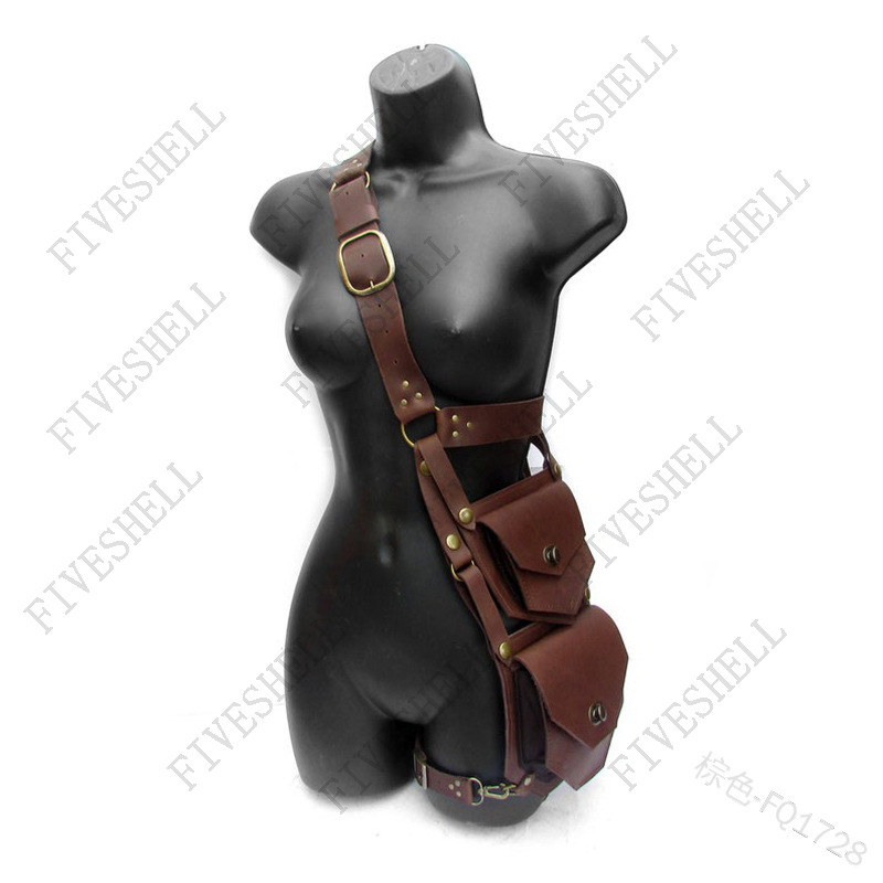 Medieval Renaissance Waist PU  - Men'S Viking Accessories recension och pris