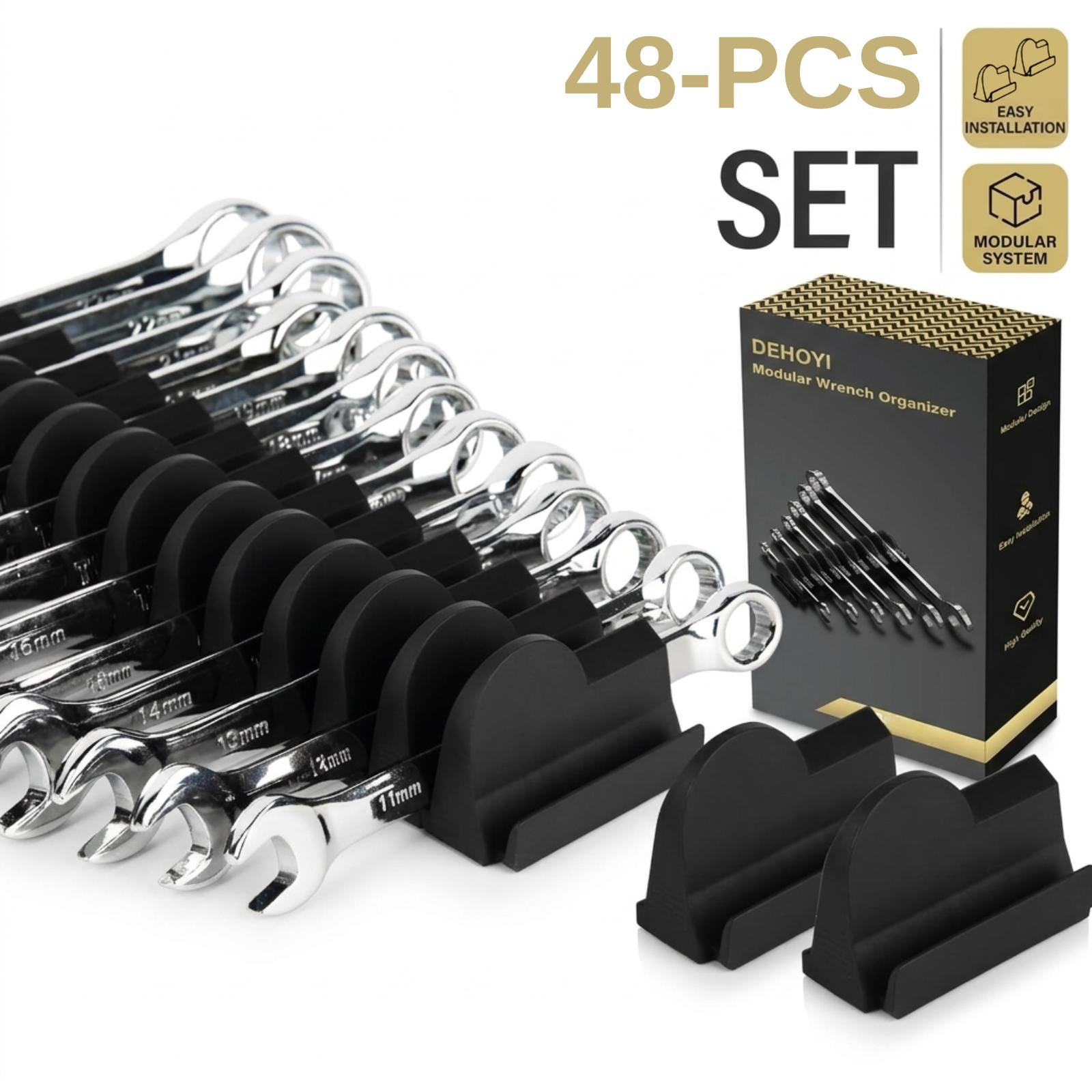 48Pcs Modular Wrench Organizer - Men Accessories Drawer recension och pris