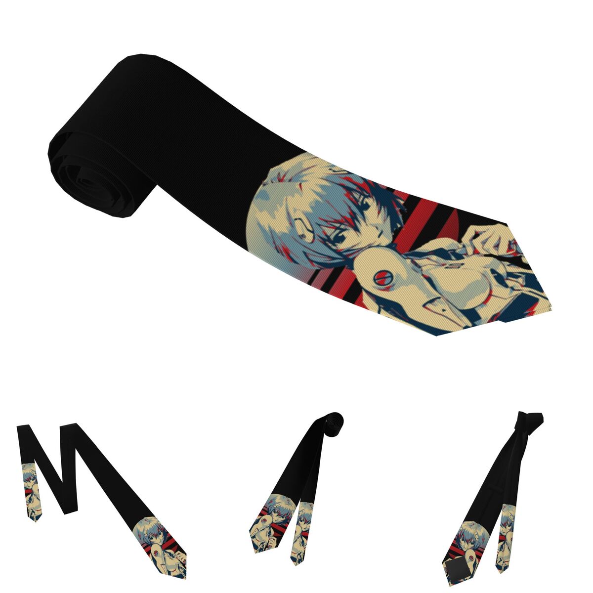 Rei Ayanami Classic Neckties U - Men'S Accessories Office recension och pris
