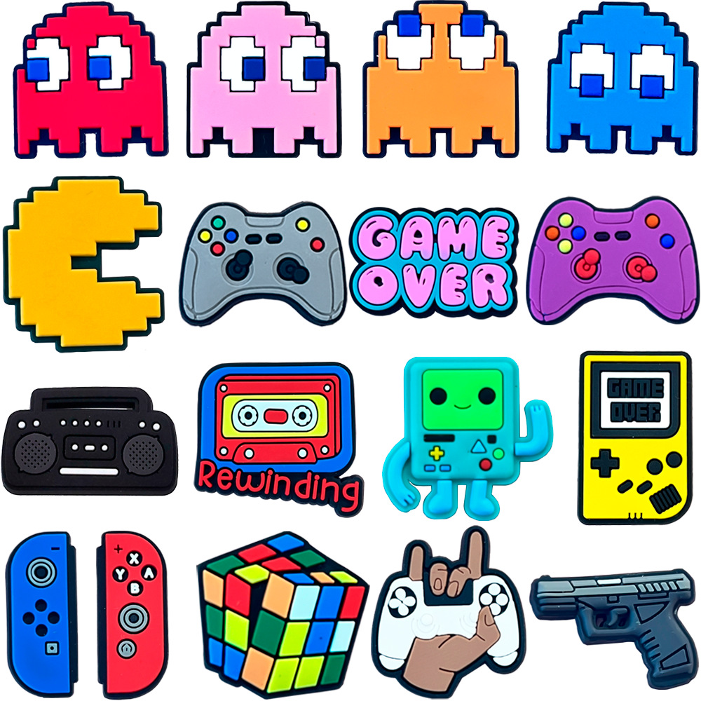 17PCS Pac-Man shoe charms for  - Men'S Accessories Crocs recension och pris