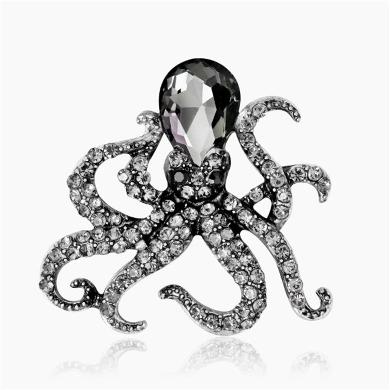 1Pc Retro Octopus Brooch for M - Men'S Accessories Trends 2025 recension och pris