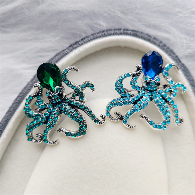 1Pc Retro Octopus Brooch for M - Men'S Accessories Trends 2025 recension och pris