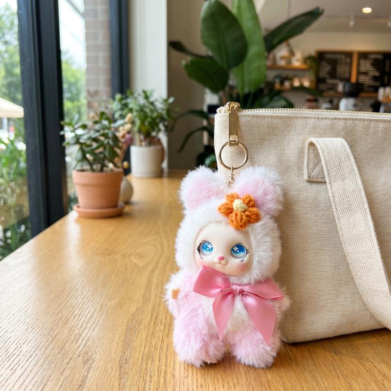 Cute Animal Plush Keychain 15c - Men Keychain Accessories recension och pris