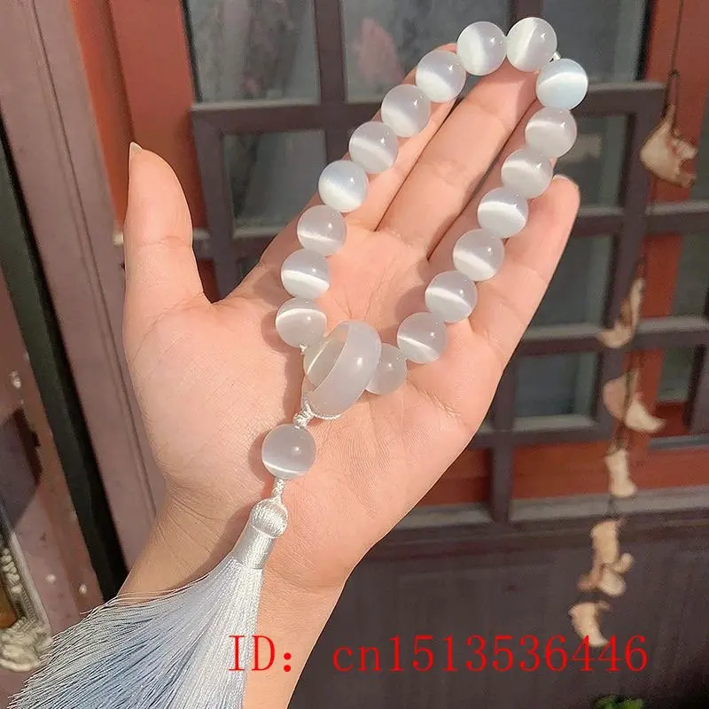 Cat 's-eye Stone 12mm Beads Lo - Bracelet Beaded Men recension och pris