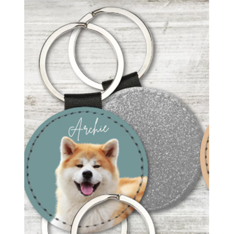 Custom Pet Photo Keychain Pers - Men Keychain Accessories recension och pris