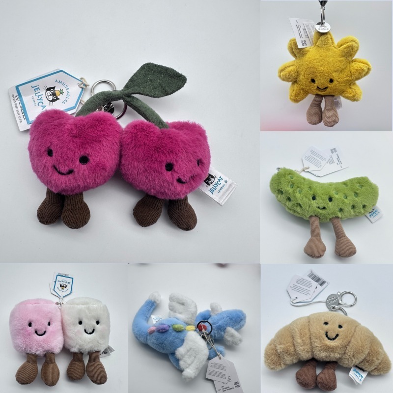 JC Hot Bag Cute Plush Toy Labe - Men Keychain Accessories recension och pris