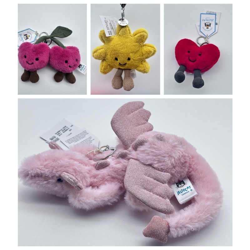 JC Hot Bag Cute Plush Toy Labe - Men Keychain Accessories recension och pris