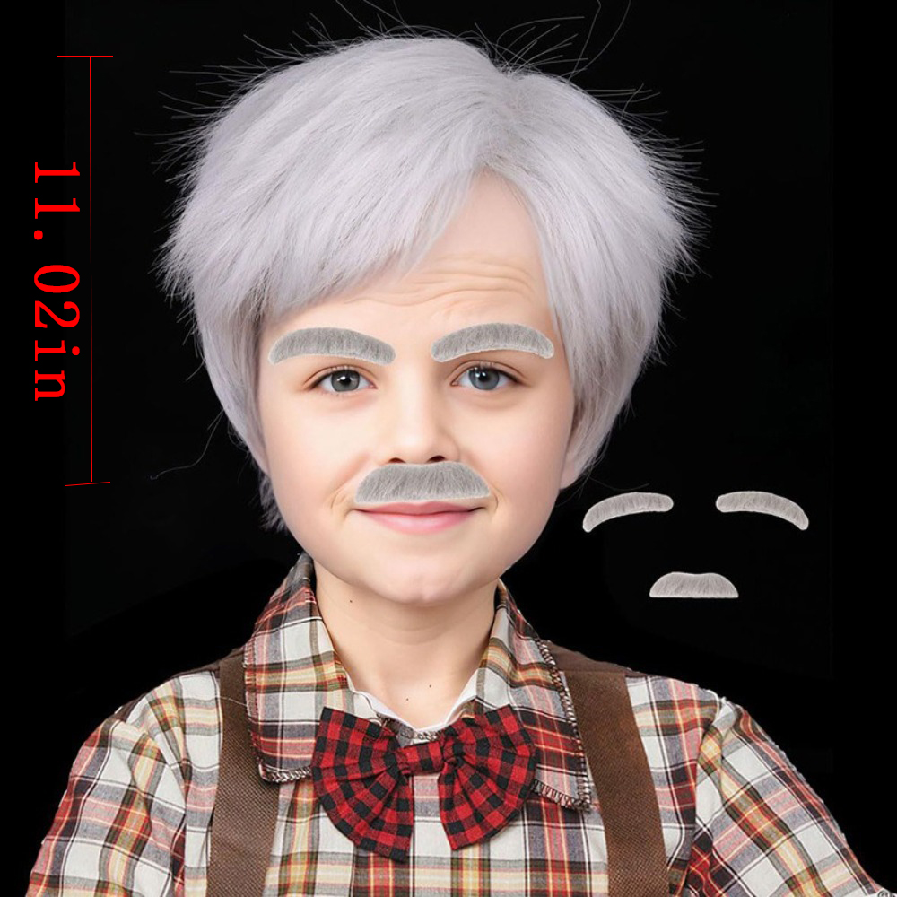 Grandpa Cos Wig Suit Stage Pla - Men'S Accessories Clothing recension och pris