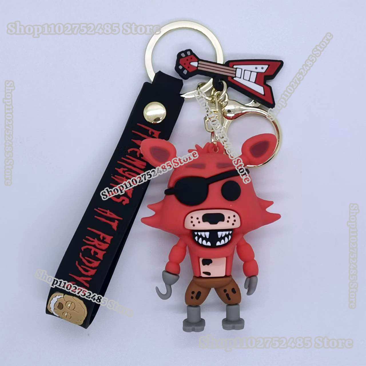 5pcs Cartoon Anime FNAF Figure - Young Men'S Accessories recension och pris