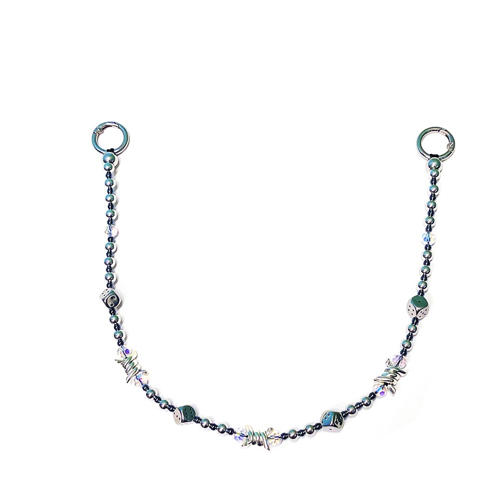 HERLOOK Cool Punk Dice Metal B - Men Accessories Chain recension och pris