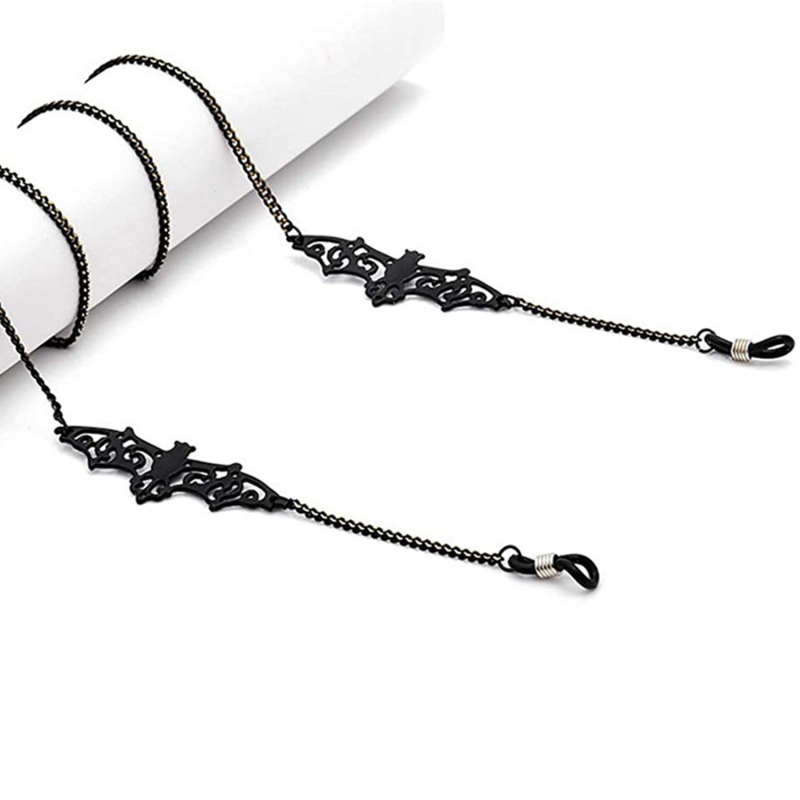 1-10PCS Gothic Bat Eyeglass Ch - Men Accessories Neck Chain recension och pris