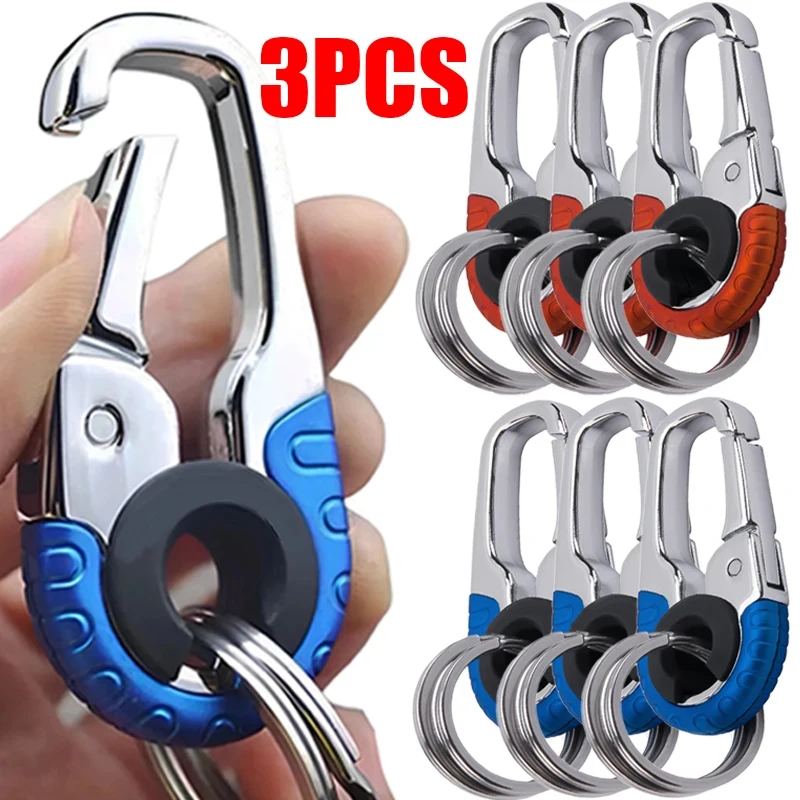 Keychain Buckle Men Stainless  - Men Accessories In Silver recension och pris