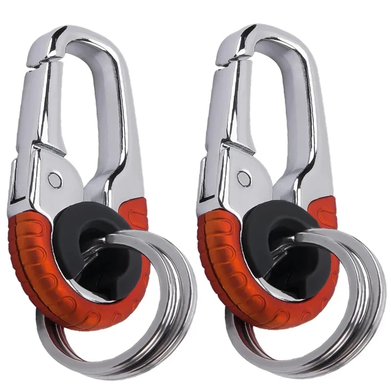 Keychain Buckle Men Stainless  - Men Accessories In Silver recension och pris