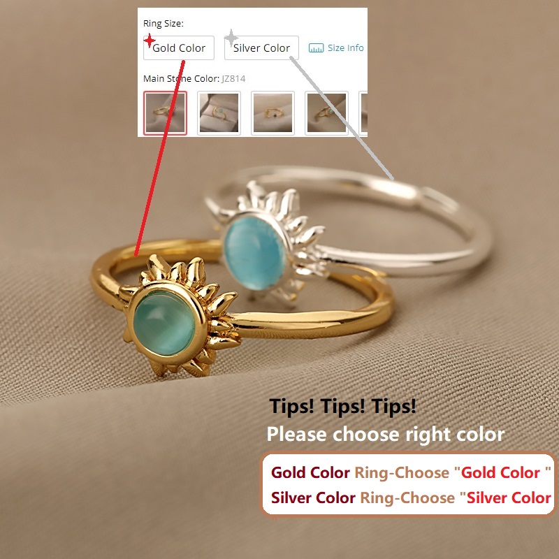 Vintage Opal Rings For Women M - Men'S Accessories Best recension och pris
