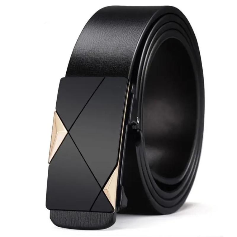 Men PU Automatic Buckle Belt 1 - Men'S Minimalist Accessories recension och pris
