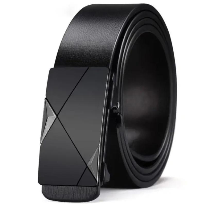 Men PU Automatic Buckle Belt 1 - Men'S Minimalist Accessories recension och pris