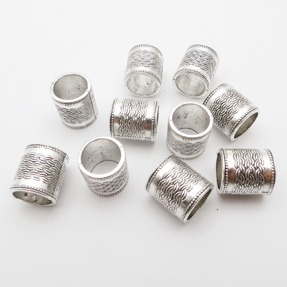 10Pcs/Pack Big Large Hole Allo - Men'S Viking Accessories recension och pris