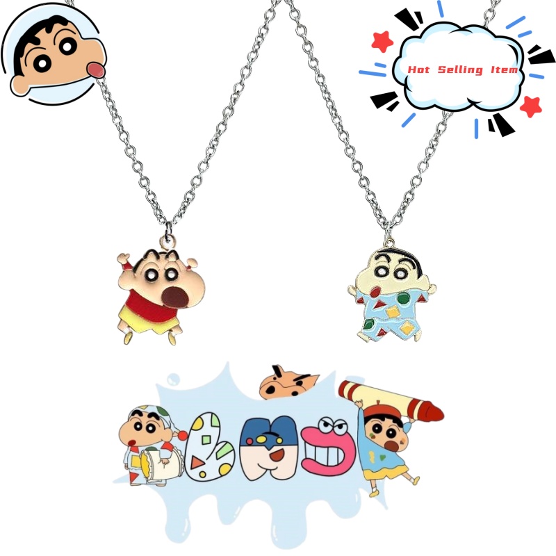 Crayon Shin-chan cartoon neckl - Men'S Accessories Best recension och pris
