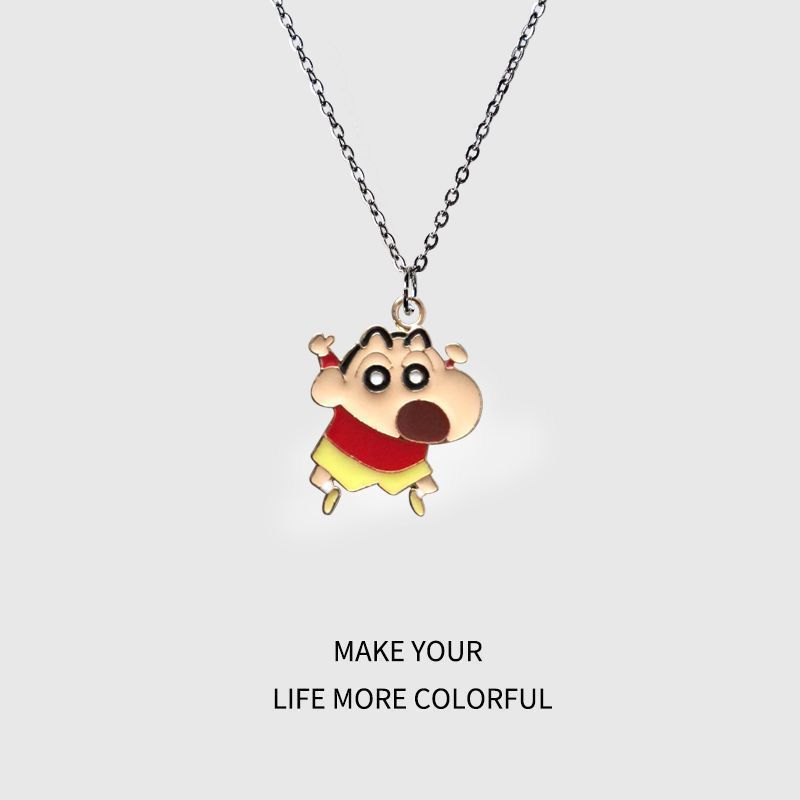 Crayon Shin-chan cartoon neckl - Men'S Accessories Best recension och pris
