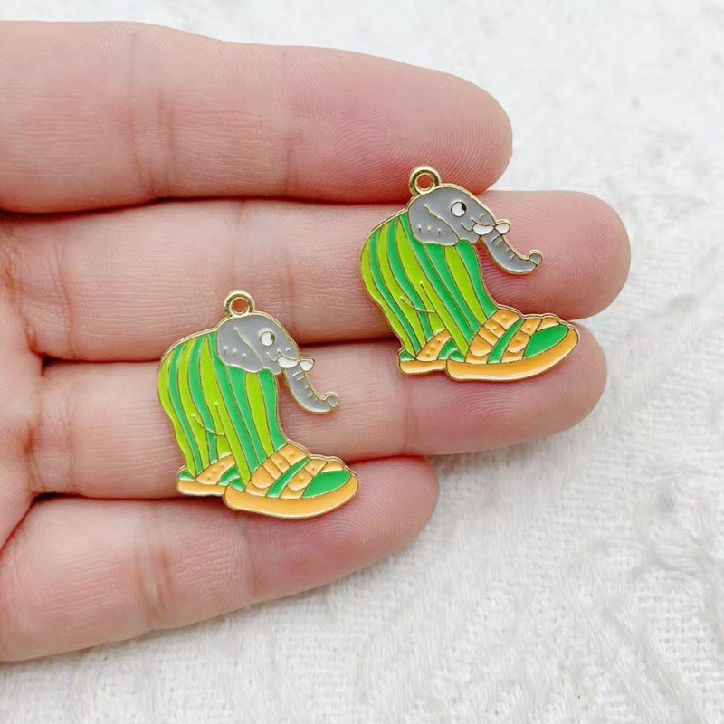 10pcs Creative Alloy Drip Oil  - Men Accessories Jewelry recension och pris