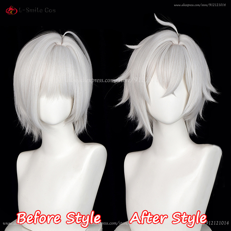 ZZZ Seth Lowell Cosplay Wig 30 - Men Accessories In Silver recension och pris