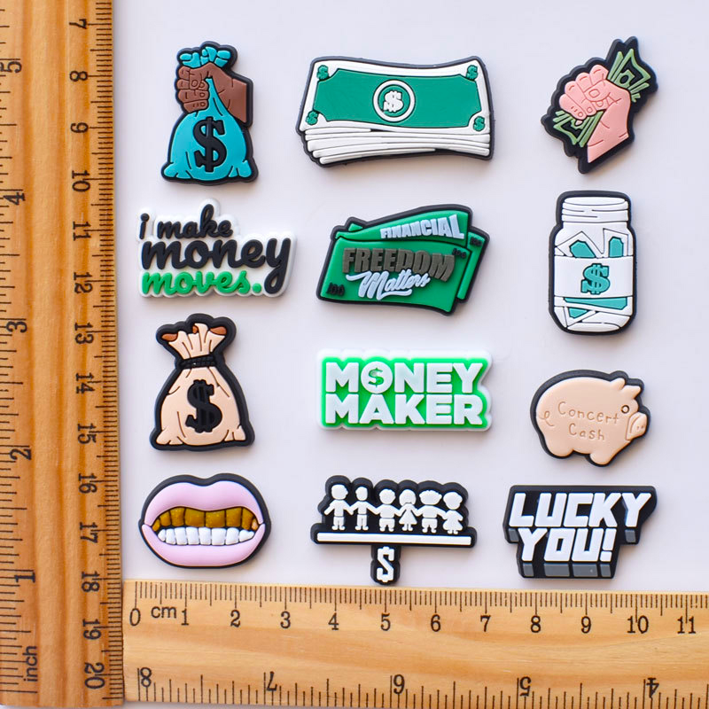 Hot 1pcs Money Shoe Charms for - Men'S Accessories Crocs recension och pris