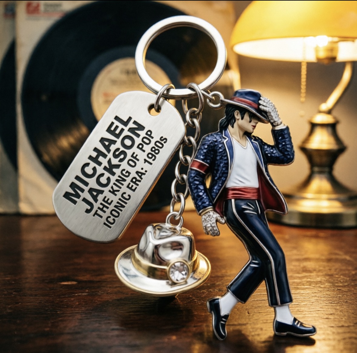 Michael Jackson Keychain, Clas - Men Keychain Accessories recension och pris