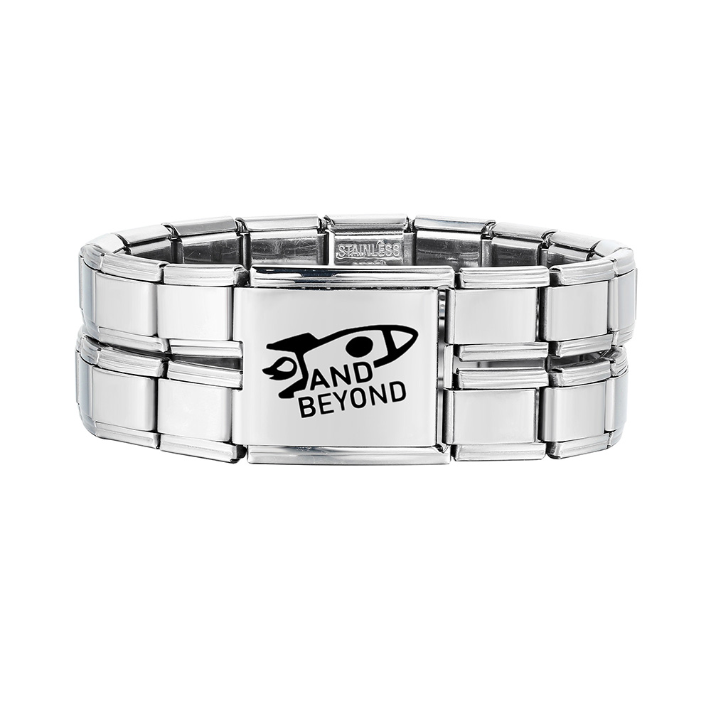 URING Customized Laser Engrave - Bracelet Beaded Men recension och pris