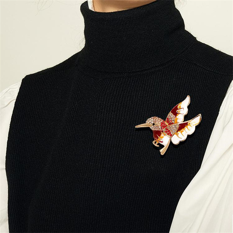 1Pc Exquisite Bird Brooch for  - Men'S Accessories Trends 2025 recension och pris