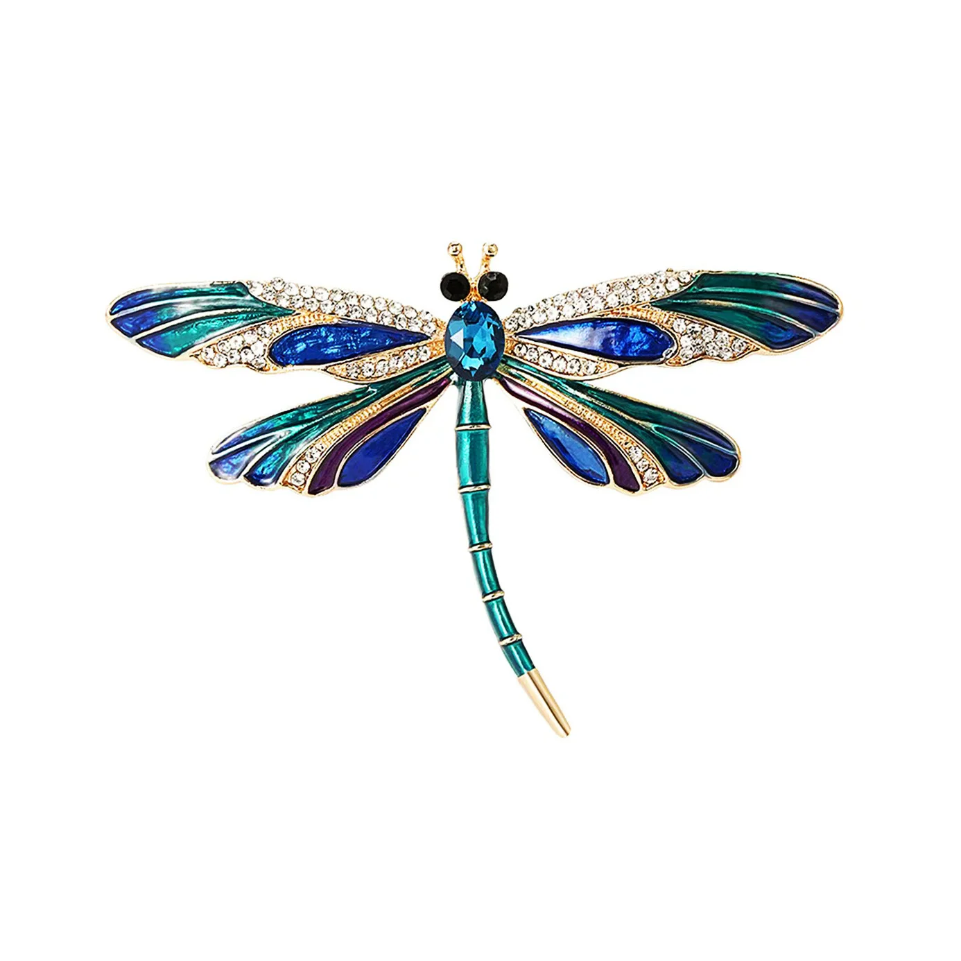 1Pc Trendy Dragonfly Brooches  - Men'S Accessories Trends 2025 recension och pris