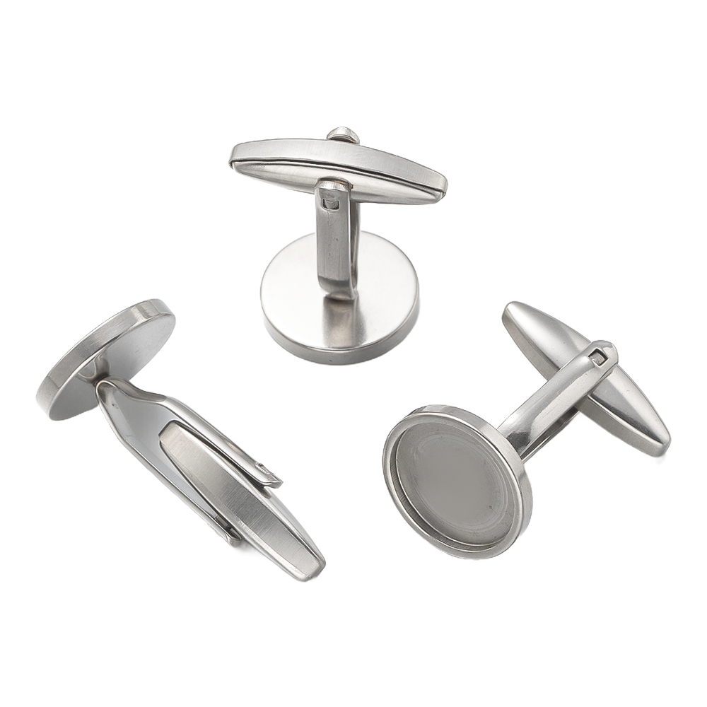 5Pcs Stainless Steel Cufflinks - Young Men'S Accessories recension och pris