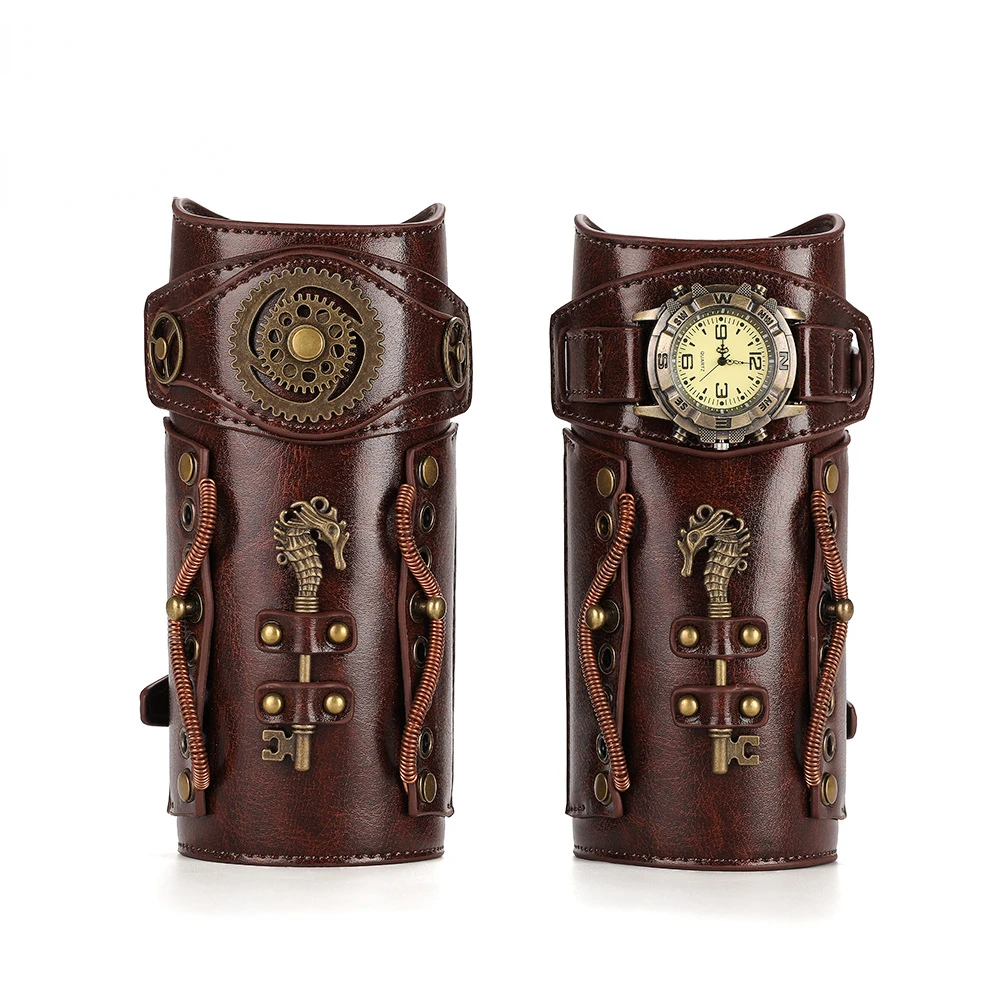 Steampunk Men Clock Gear Armor - Men'S Viking Accessories recension och pris