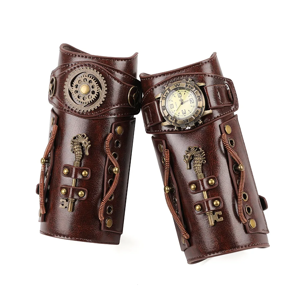 Steampunk Men Clock Gear Armor - Men'S Viking Accessories recension och pris